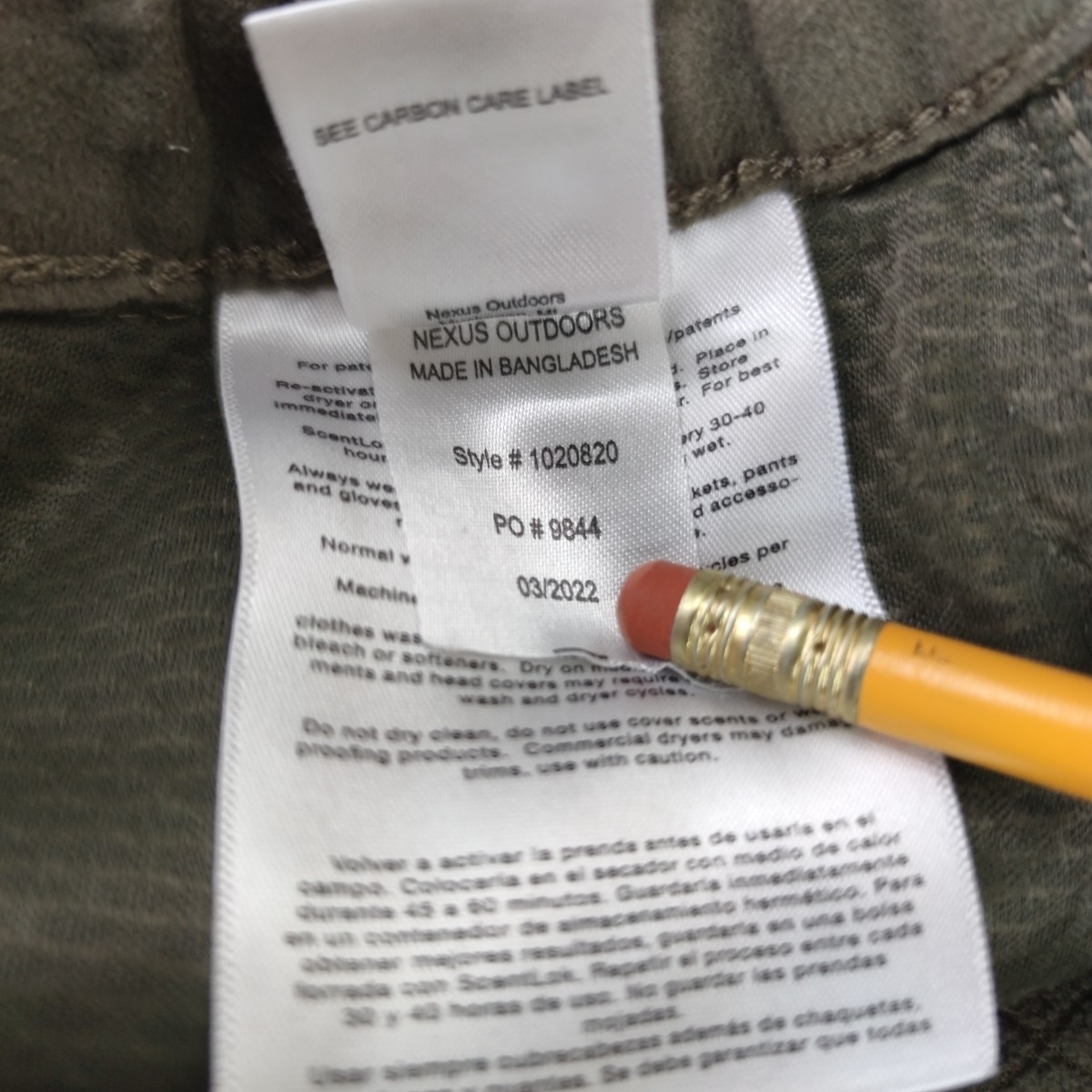 SCENTLOK Helix Pants, MO Terra Gila Camo, mens Small, Outdoors Hunting Pockets 