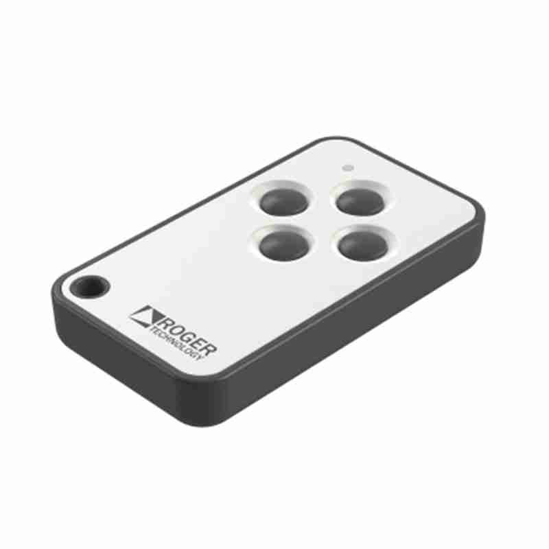 Telecomando Roger E80/TX54R/2 433,92 MHz 4 Canali Codice Fisso Originale