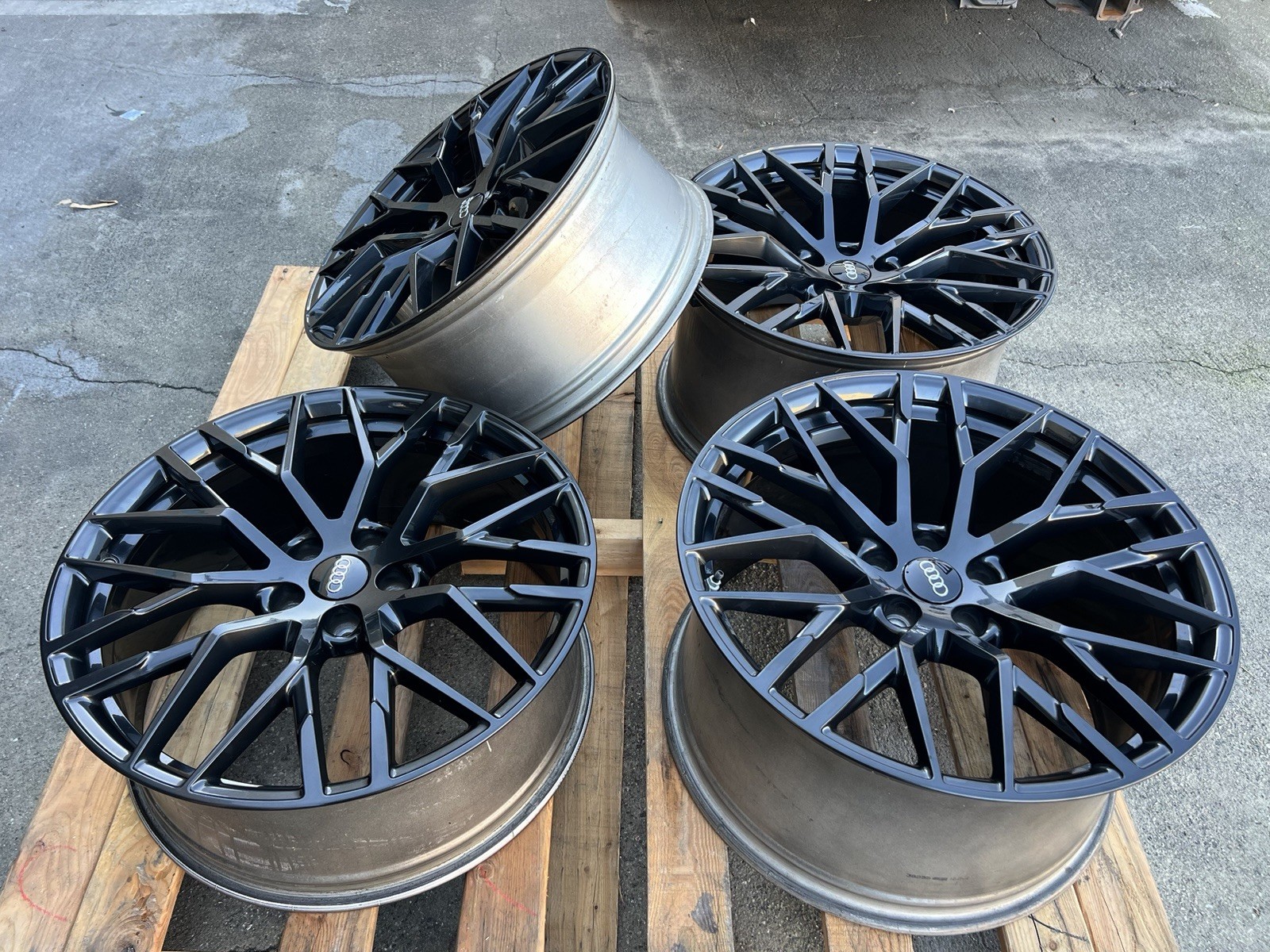 20” OEM AUDI R8 V10 PLUS FACTORY ORIGINAL STOCK WHEELS RIMS FORGED 2015-2024 🔥