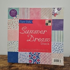 DCWV Patterned Paper 12X12 Summer Dreams Stacks Crafts