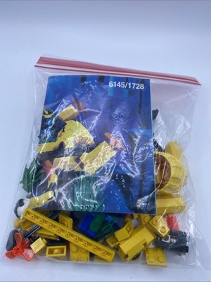 LEGO 6145/1728 CRYSTAL CRAWLER w/AQUA PLAYSCAPE Figure Manual Complete