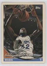 1993-94 Topps Shaquille O'Neal #181 HOF 1b3b
