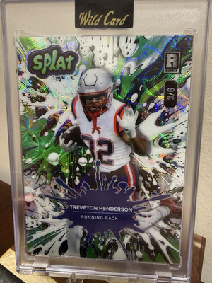 TreVeyon Henderson /6 Wild Card SPLAT SSP Ohio State RB  