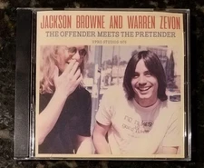 Warren Zevon / Jackson Browne 1976 Amsterdam The Offender Meets The Pretender CD