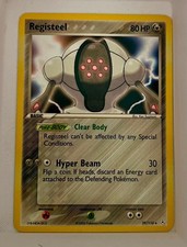 POKEMON EX HOLON PHANTOMS REGISTEEL CARD 29/110 LP