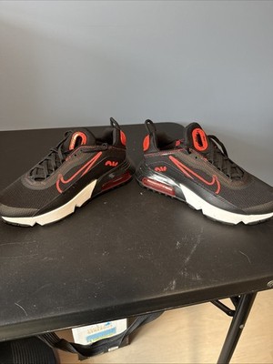 Nike Air Max 2090 GS Black Chile Red CJ4066-004 Youth Size 5.5Y Women s