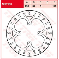 Trw Bremsscheibe (FüR: Honda Vfr 750 F RC36 90-97 Hinten )
