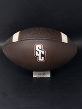 Wilson GST NCAA NFHS Stamped Football Fully Game Prepped High School Logo New