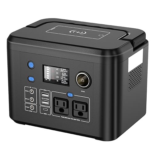 Portable Power Station  260Wh/70,000mAh Backup Lithium Battery, 110V Pure 350W