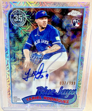 2024 Topps 1989 Chrome Update Silver (RC) AUTO #T89CU-YR Yariel Rodriguez /199