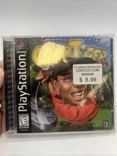 CYBERTIGER SONY PLAYSTATION 1 BRAND NEW VINTAGE GOLF PS1 RARE TIGER WOODS SEALED