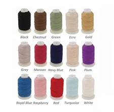 100% Silk Thread Size FF 3-Ply. Sold per 115-yard / 105.15 Meters Spool