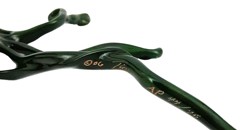 TIM COTTERILL THE FROGMAN "BAMBOO" - 20" - AP 44/75 COA + Signed Sketch AP 44/75 - Picture 8 of 12