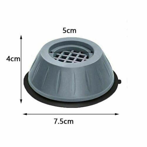 4-Pcs Shock-Absorbing Washing Machine Bracket with Anti Slip Rubber Foot Pads - Afbeelding 1 van 10