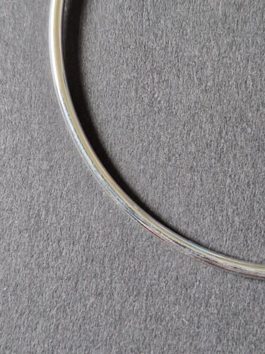 925 STERLING SILVER FINE FILLED 70MM ROUND HOOPED EARRINGS & FREE GIFTBOX. - Picture 8 of 13