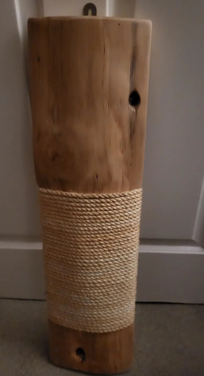 Handmade Cat Scratching Post eBay