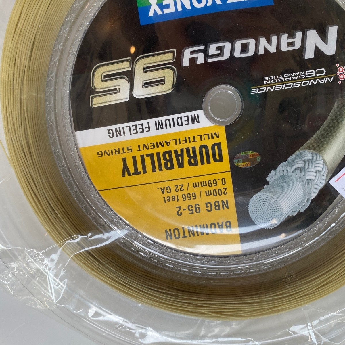 YONEX - YONEX バドミントンストリング NANOGY 95 (200m) ２月入荷分 ナノジー 95 (200M). NBG95-2|NBG95-2】ヨネックス【公式