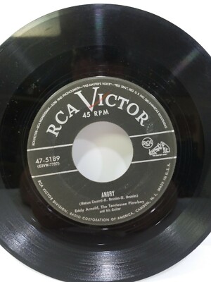 EDDY ARNOLD: When Your Hair Has Turned To Silver / Angry 45 Country