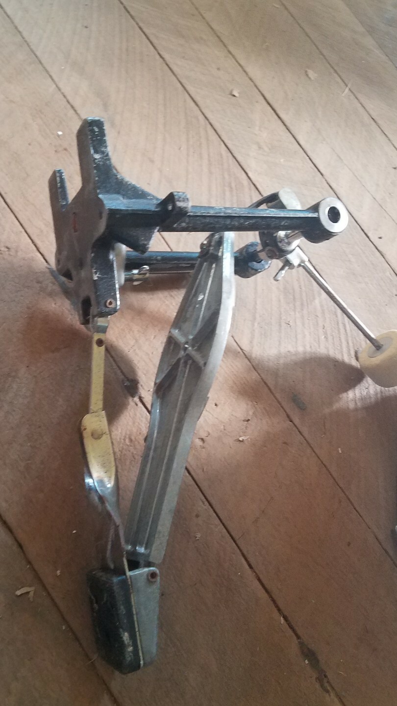 SLINGERLAND 80s drum parts Vintage bass kick pedal eBay