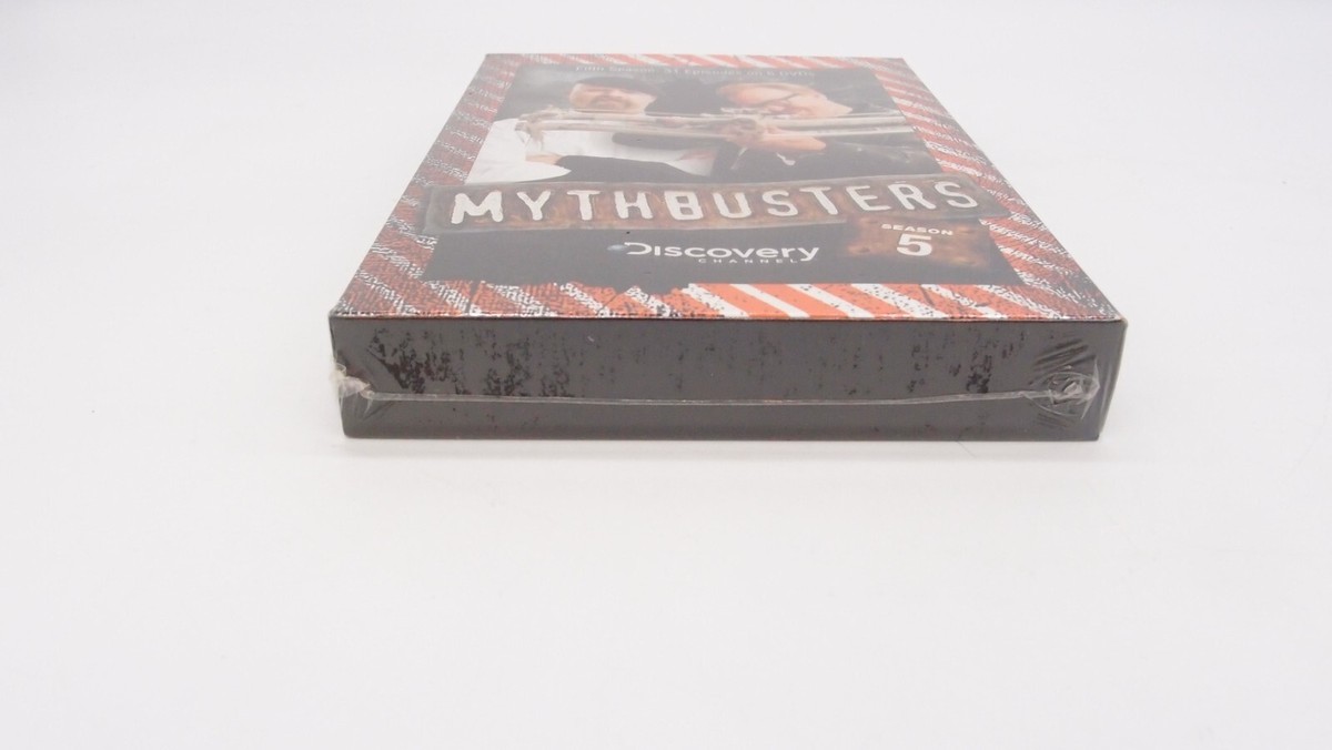 Mythbusters Season 5 DVD Set 6 Discs Discovery Region 1 USA