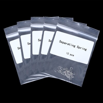 Tooth Separating Spring 5 Packs 0.5mm New Orthodontic Dental Self-Locking Separating Spring ...
