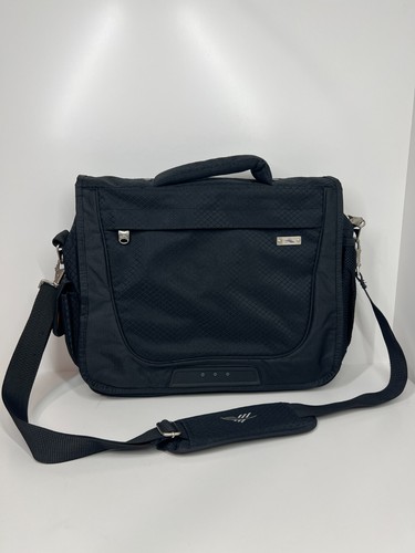 High Sierra Black Laptop Bag Briefcase Shoulder Strap Hand Carry Padded