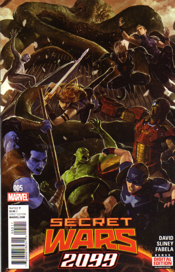 SECRET WARS 2099 #5 - Back Issue (S)