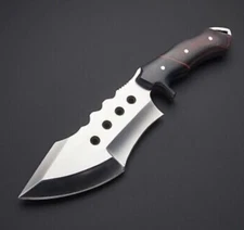 10" HANDMADE D2 STEEL TRACKER SKINNING HUNTING KNIFE SURVIVAL FULL TANG
