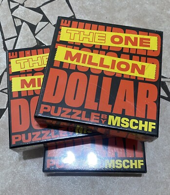 The One Million Dollar Puzzle by MSCHF new sealed