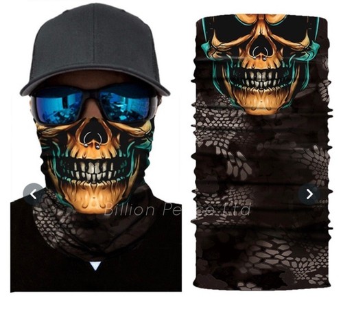 Multi-Functional Magic 3D Face Mask Horror Skull Bandana Balaclava 2021 Designs - Picture 10 of 33