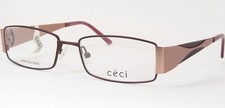 CECI 5237 640 Brown /Bronze UNIQUE RARE EYEGLASSES GLASSES 52-16-135mm NOTES 