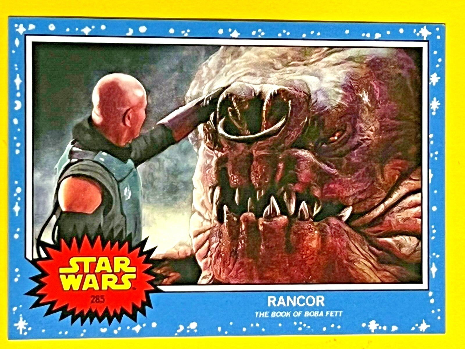2022 Topps Star Wars Living Set Rancor #285 Book of Boba Fett G1
