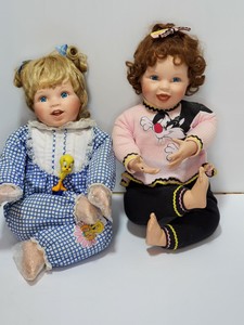 tweety bird porcelain doll