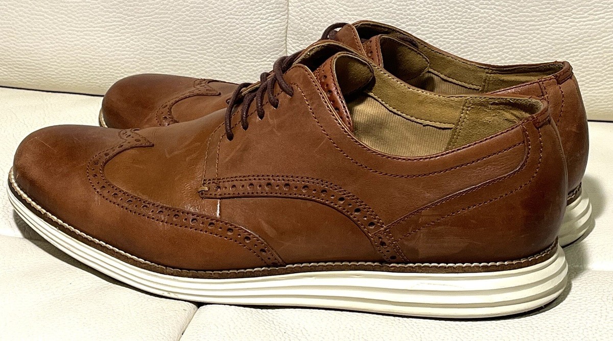 Cole Haan Original Grand Wingtip Oxford Shoes Mens 11.5 Brown Leather Men main image 3