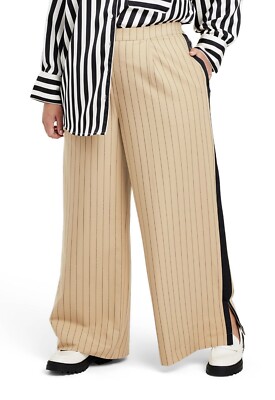 パンツ wide buggy stripe slacks used BH993P_OFFWHITEGREEN_009.jpg?