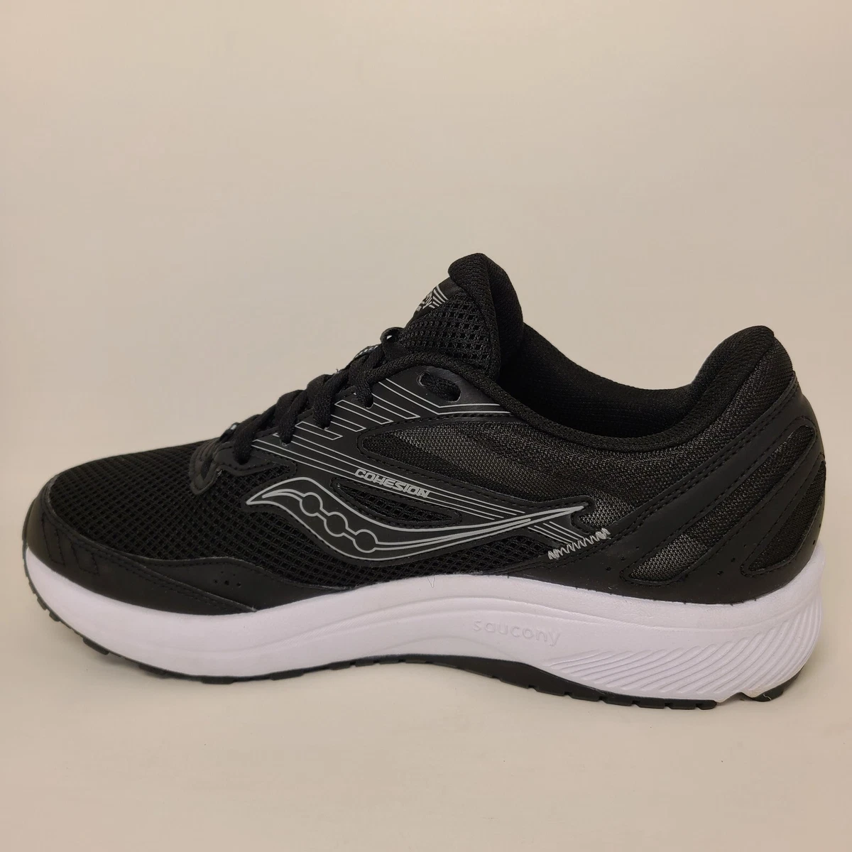 Saucony Cohesion 15 Mens Size 11.5 Shoes Black S20701 05 eBay