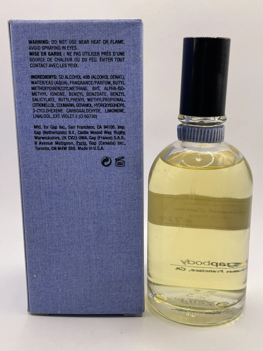 GAPBODY Washed Cotton Eau De Toilette 3.4oz 100ml 784 NEW IN BOX