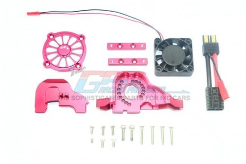 GPM MOTOR MOUNT W/ COOLING FAN UPPER SPUR GEAR CASE COVER FOR 1/10 TRAXXAS TRX-4 - Picture 16 of 17
