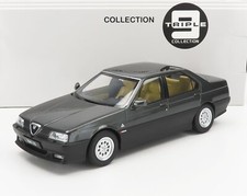 TRIPLE9 1/18 ALFA ROMEO 164 Q4 1994 GRIGIO INTERNI MODELLINO STATICO DIECAST