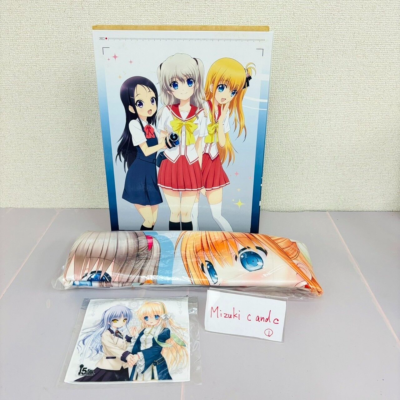 Angel Beats! Life-size Tapestry Handkerchief Disc Storage Box Set 