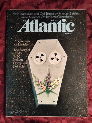 ATLANTIC Magazine May 1972 Katharine Davis Fishman Herbert Gold Wright Morris