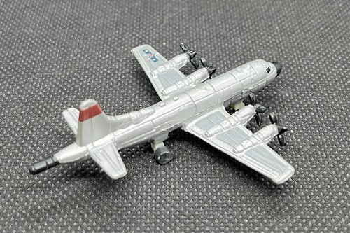 MICRO MACHINES Military Lockheed P-3 Orion Jet Plane Aircraft Silver Galoob LGTI - Picture 4 of 6