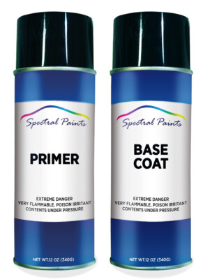 For Chrysler C3 Banzai Blue Met. Spray Paint & Primer Compatible