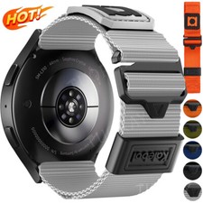 Military Nylon Watch Band Strap for Garmin Vivoactive 5 4 3 Forerunner Venu 2 SQ