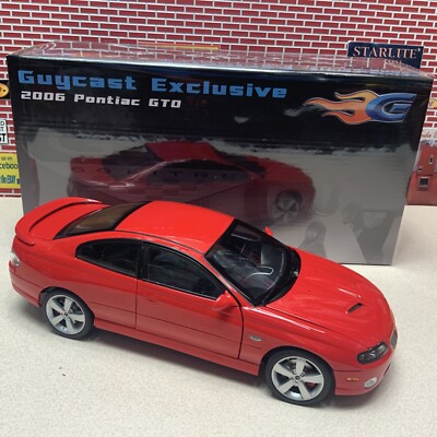 1/18 GMP GUYCAST 2006 Pontiac GTO Torrid Red With Black Interior