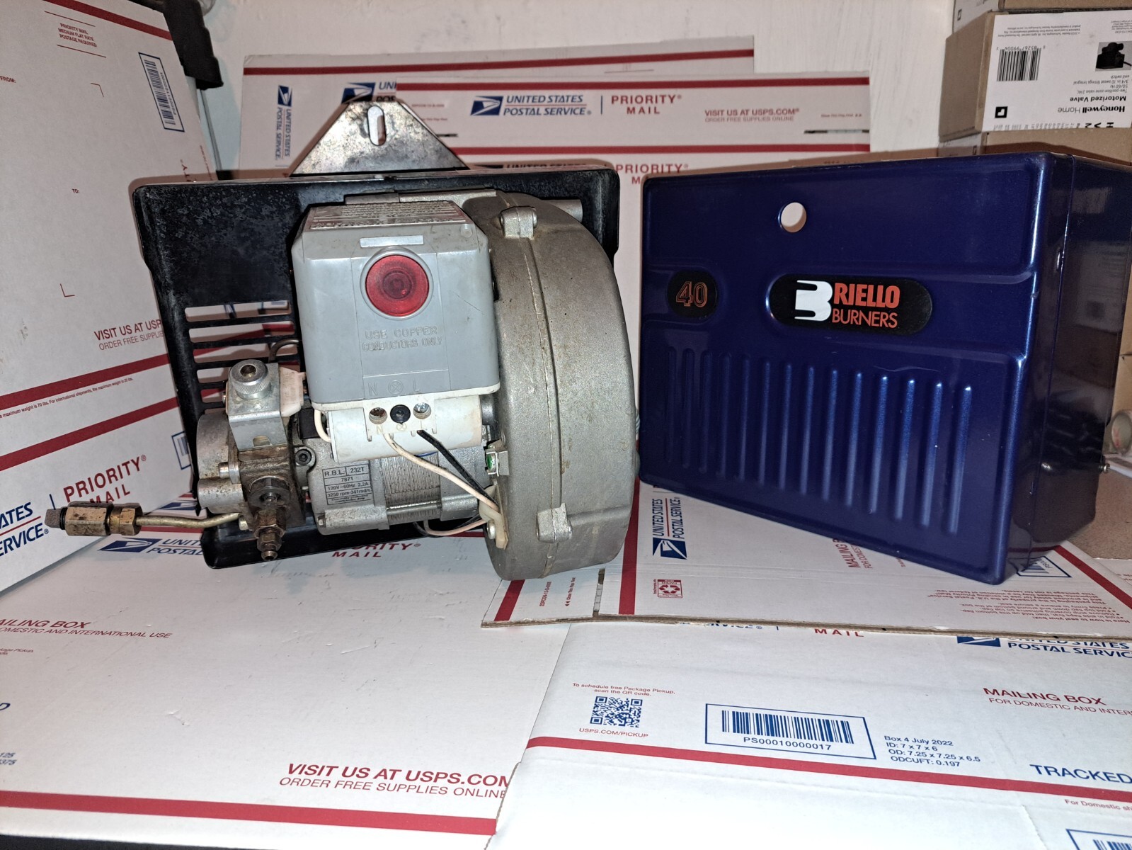 Riello 40 Series F5 Oil Burner replaces Mectron 3M 5M F4 F5