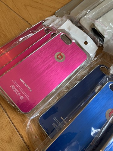 Wholesale Joblot Of 15 B Monster iPhone 5 5S Aluminium Metal Case Covers - Photo 7/10