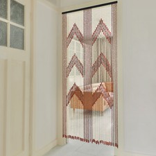 Vintage Bamboo 52 Strands Curtain Beads Window Door Shoji Room Divider Doorway