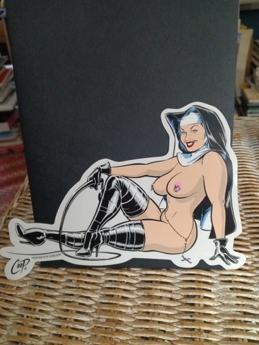 👺Coop Art: (Rare) Sticker Large Size🔫👽Out of Print 2003