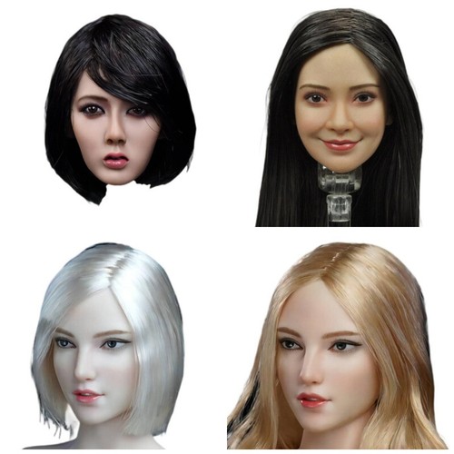 1/6 Beauty Girl Head Sculpt